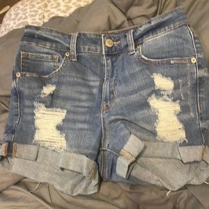 High-Rise Jean shorts